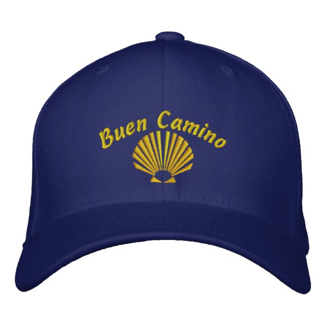 Buen Camino pilgrims Embroidered Hat (Front)