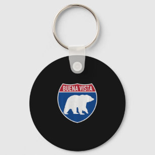 Buena Vista Colorado Bear Co Highway Interstate So Key Ring