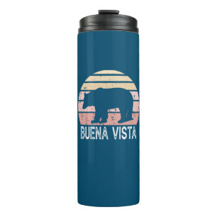 Buena Vista Colorado Retro Bear Thermal Tumbler