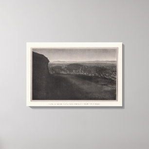 Buena Vista Park, City, from Twin Peaks Canvas Print