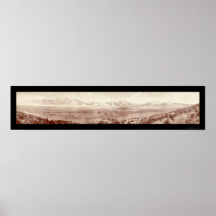Buena Vista Range, CO Photo 1911 Poster