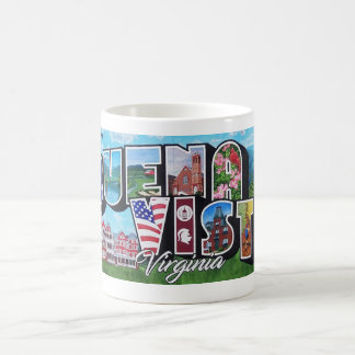 Buena Vista, VA - A Sip of Home Mural  Coffee Mug