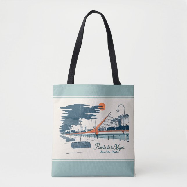 Buenos Aires, Argentina Architecture travel city Tote Bag (Front)