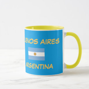Buenos Aires Argentina Crest Mug