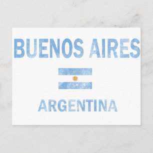 Buenos Aires Argentina Designs Postcard
