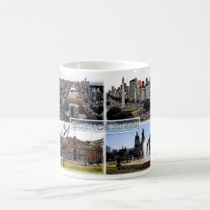 Buenos Aires - Argentina - Mosaic - Coffee Mug
