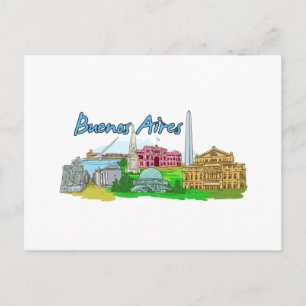 Buenos Aires - Argentina Postcard