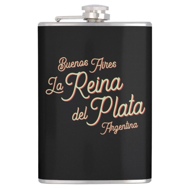 Buenos Aires, Argentina, South America, travel Hip Flask (Front)