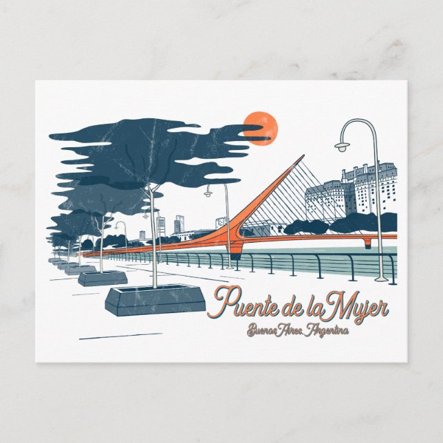 Buenos Aires, Argentina, South America, travel Hol Holiday Postcard (Front)