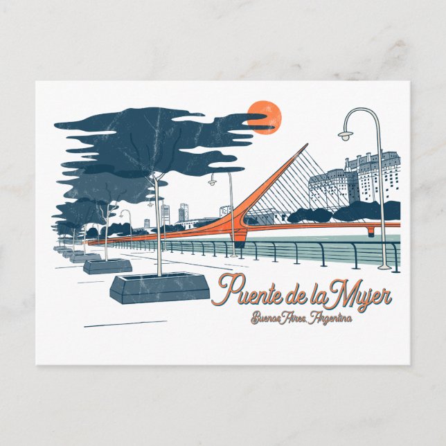 Buenos Aires, Argentina, South America, travel Holiday Postcard (Front)