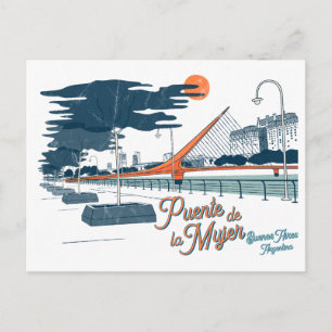 Buenos Aires, Argentina, South America, travel Holiday Postcard