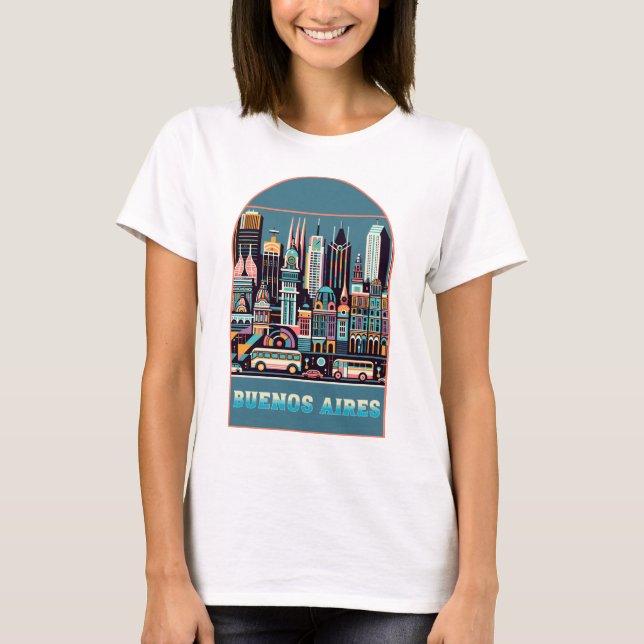 Buenos Aires Argentina T-Shirt (Front)