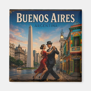 🧲 Buenos Aires Argentina Travel Keepsake For Trip Magnet