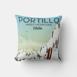 Buenos Aires, Argentina travel poster Cushion