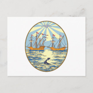 Buenos Aires Coat of Arms Postcard