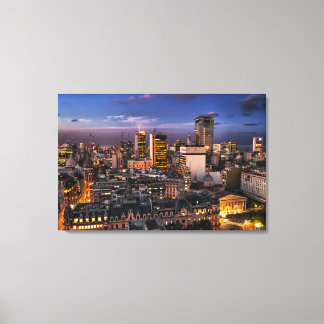 Buenos Aires Desde La Legislatura V Canvas Print