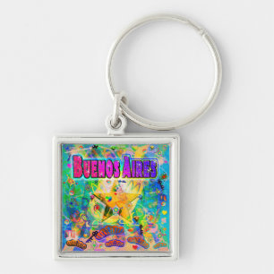 Buenos Aires Epoch Hour Keychain