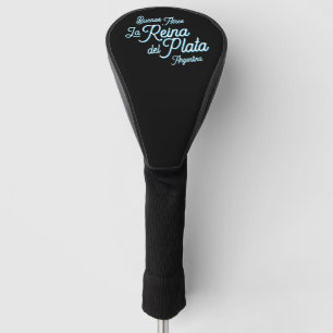 Buenos Aires "La Reina del Plata" typography Art   Golf Head Cover