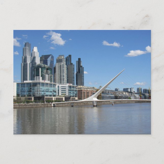 buenos aires modern architecture postcard (Front)