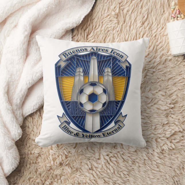 Buenos Aires Passion, Capital City Soccer Gift Cushion (Blanket)