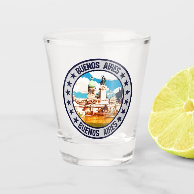 Buenos Aires                                       Shot Glass (Front)
