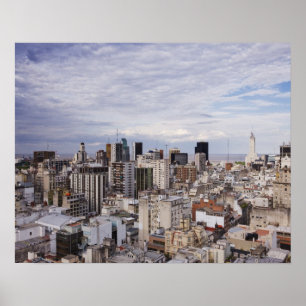 Buenos Aires Skyline 2 Poster