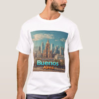🌆 Buenos Aires Skyline Historic Cathedral Art 🌆