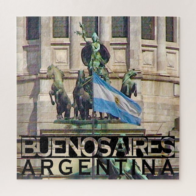 Buenos Aires Square Puzzle (Vertical)
