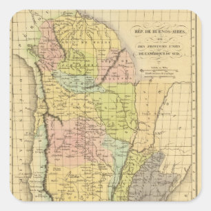 Buenos Aires Square Sticker