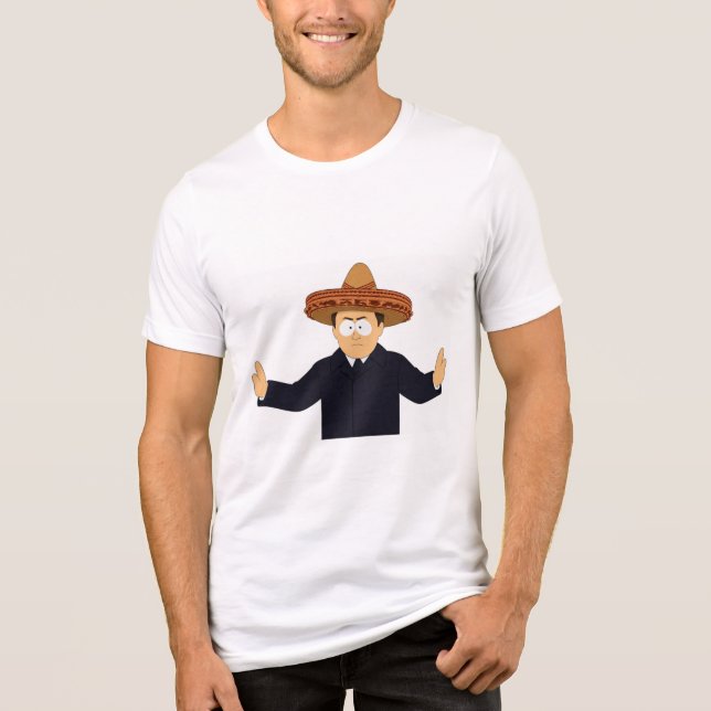 “Buenos días!” Tri-Blend Shirt (Front)