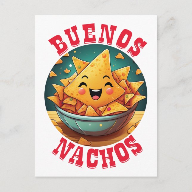 Buenos Nachos Postcard (Front)
