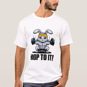 Buff Bunny - "Hop to It!" T-Shirt
