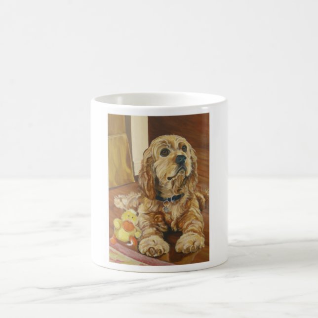 Buff Cocker Spaniel Coffee Mug (Center)