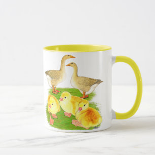 Buff Goose Family Mug