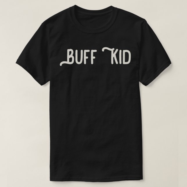 Buff Kid Big Logo T-Shirt (Design Front)