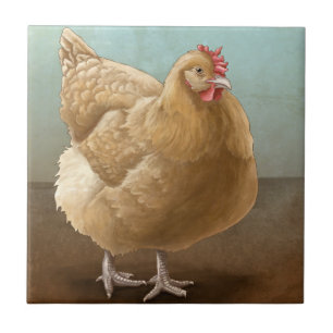 Buff Orpington Tile