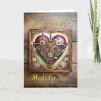 Buff Red Heart Steampunk Series