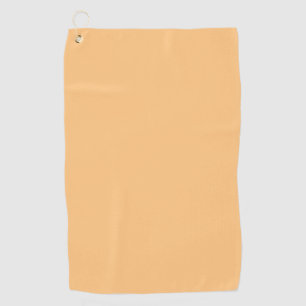 Buff (solid colour)  golf towel