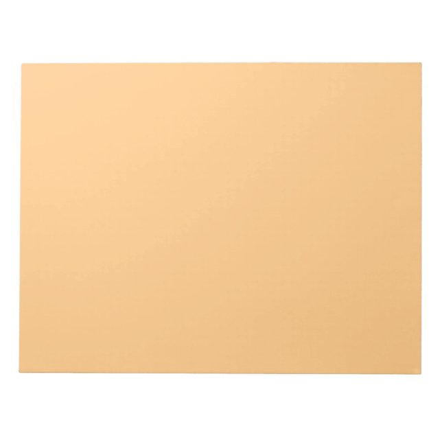 Buff (solid colour)  notepad (Front)