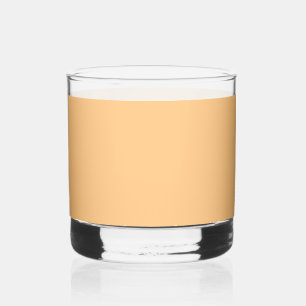 Buff (solid colour)  whiskey glass
