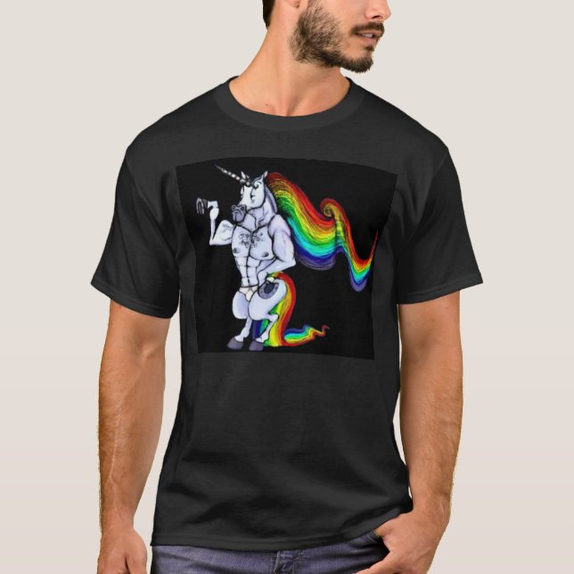Buff Unicorn T-Shirt (Front)