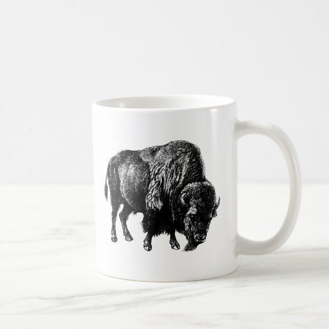 Buffalo American Bison Coffee Mug (Right)