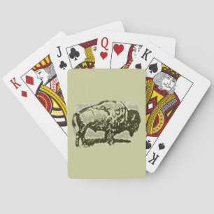 Buffalo Art Playing Cards