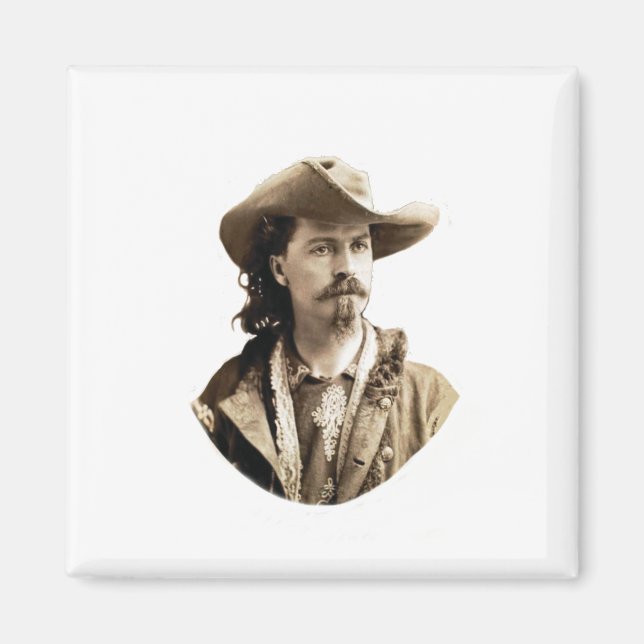 Buffalo Bill Cody 1875 Magnet (Front)