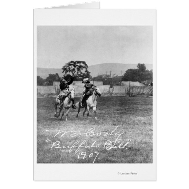 "Buffalo Bill" Cody Riding Horse (Front)