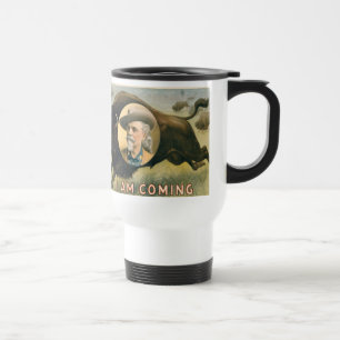 Buffalo Bill Cody's Wild West Show - Circa 1900 Travel Mug