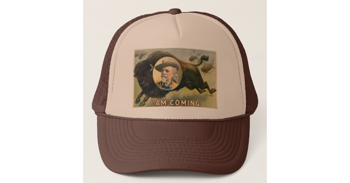 Buffalo Bill Cody #39 s Wild West Show Circa 1900 Trucker Hat Zazzle