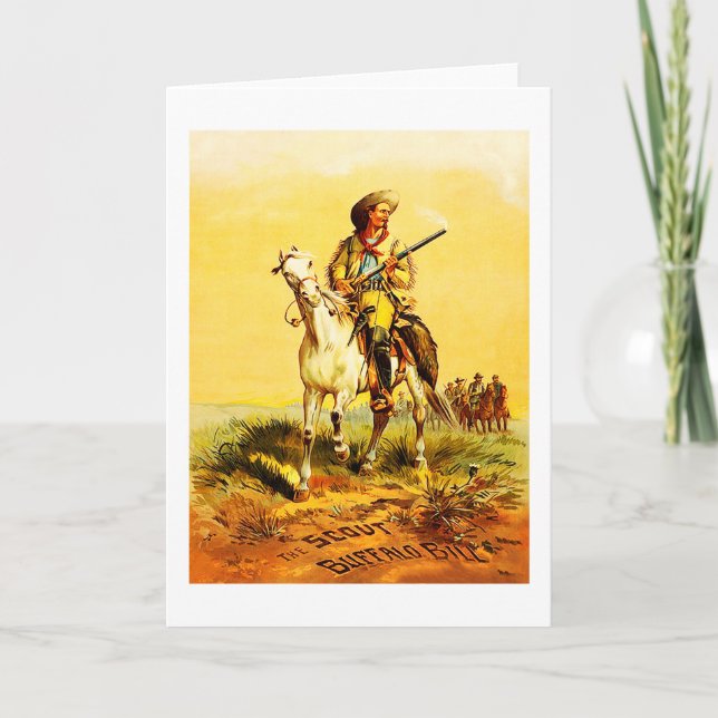Buffalo Bill Holiday Card (Front)