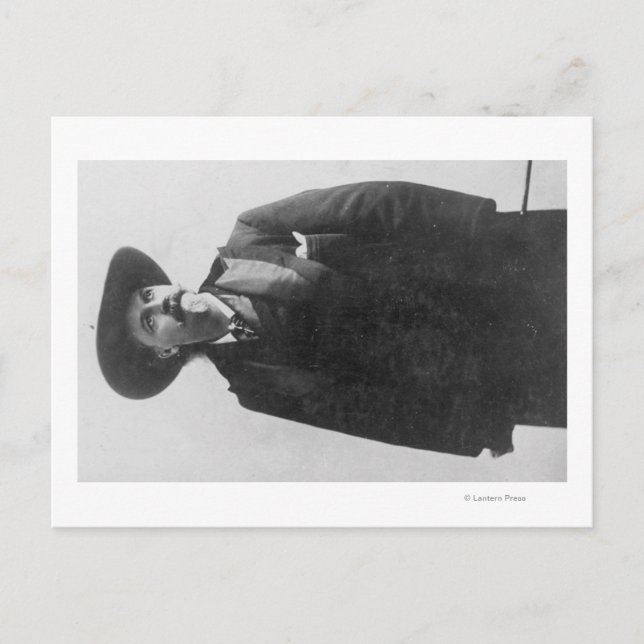 Buffalo Bill Portrait Postcard (Front)
