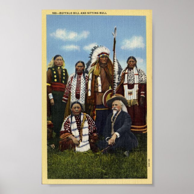 Buffalo Bill & Sitting Bull Poster (Front)